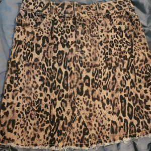 KidPik Cheetah Print Skirt